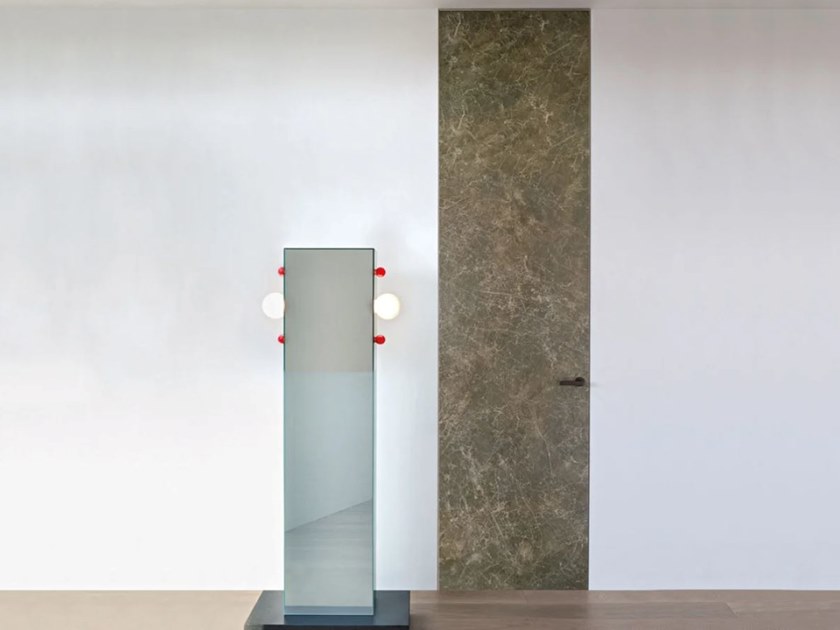 ALADIN DUO SWING PLAIN | Porcelain stoneware door